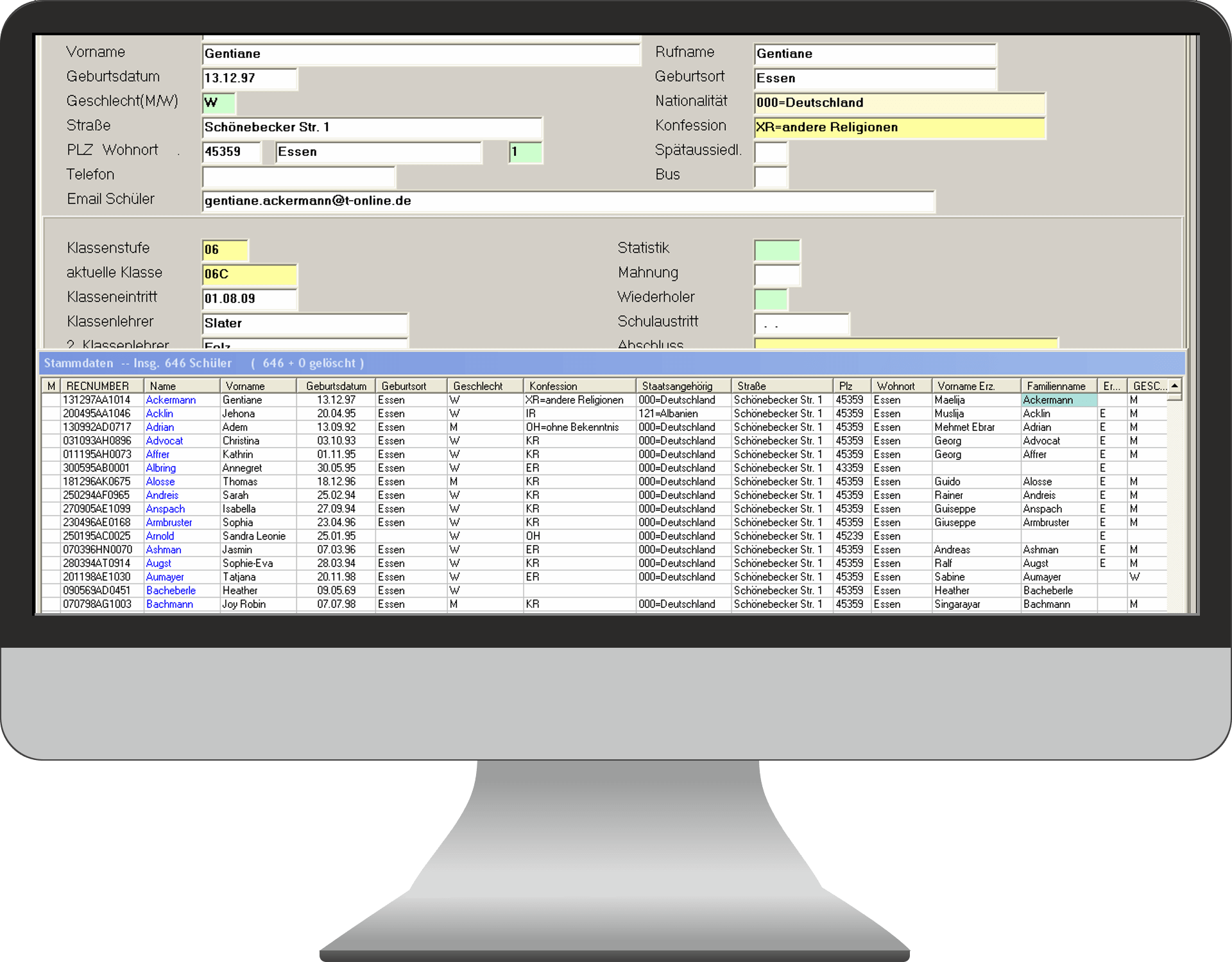 IBIS Schülerverwaltungssoftware